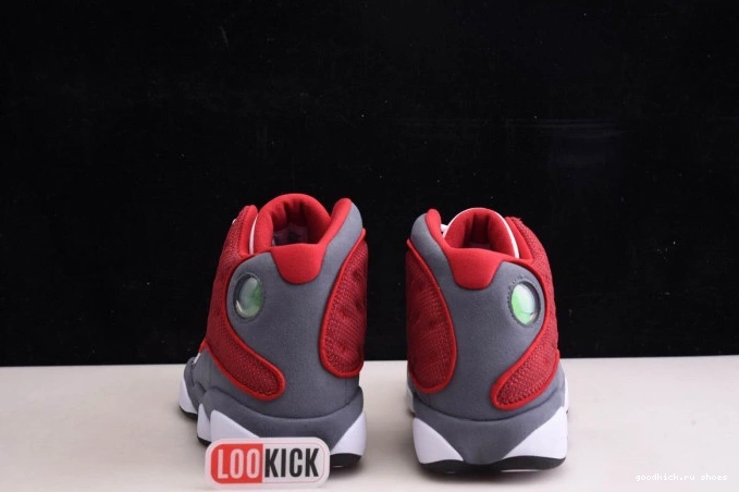 Rep Retro Red Grey Air Flint Gym 414571-600 13 Jordan 0808